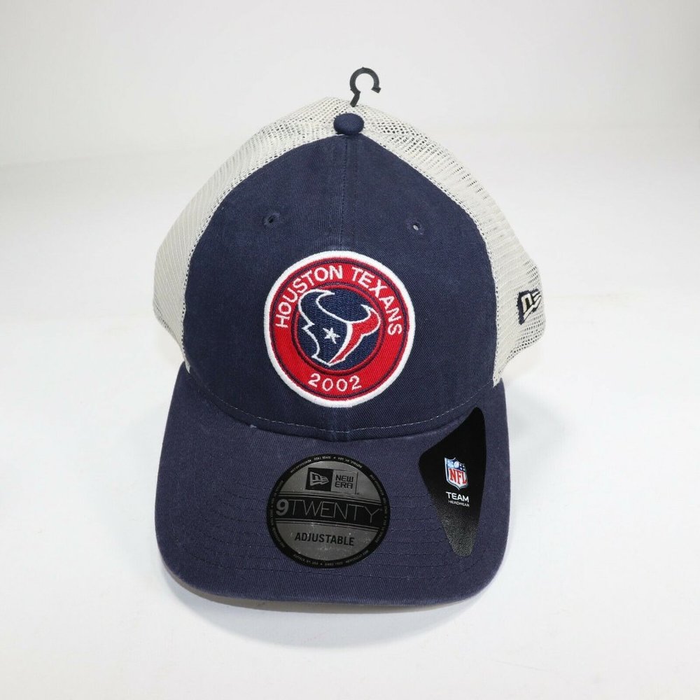 New Era 9Thirty Houston Texans 2002 Navy Blue Adju